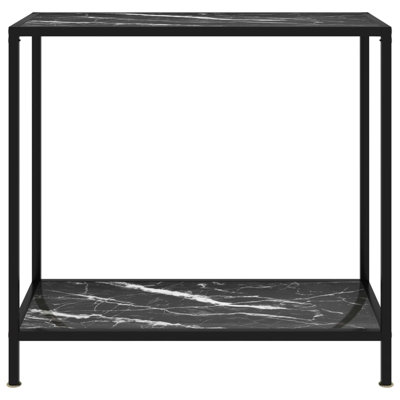 Cavallo Glass Top Console Table