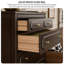 Modern Simple Retro Wooden Six Drawer Accent Chest