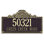 Villa Nova 2-Line Wall Address Plaque