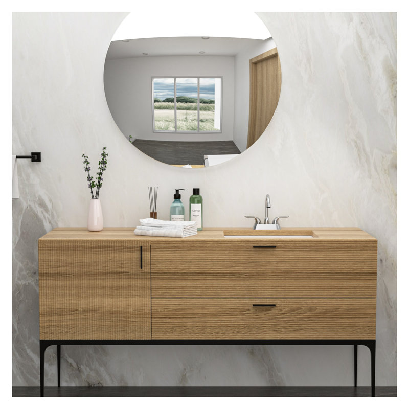 Godohome 14'' Ceramic Bathroom Sink