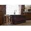 66" Hammered Copper French Curved Style Bathtub
