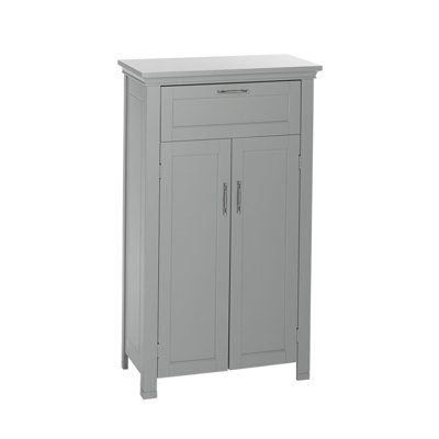 Floor Standing Bathroom Cabinet with 2 Doors