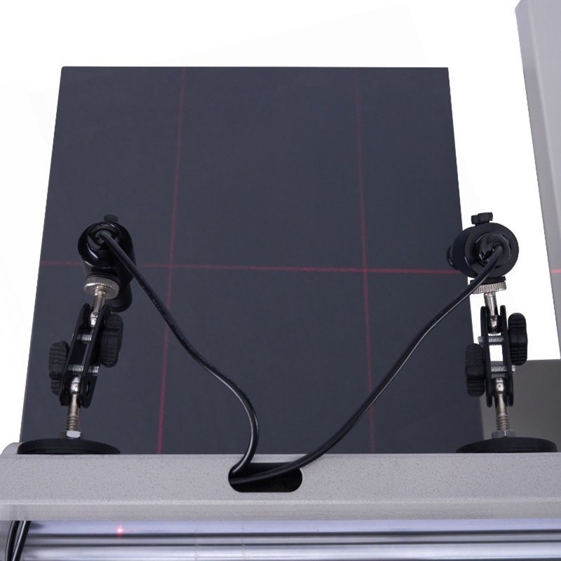 Presse à double plateau coulissante pneumatique 16X24 avec positionnement infrarouge