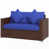 Dark Blue Cushion/Brown Frame is out of stock selected