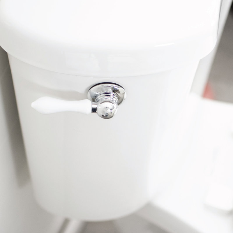 Poignée de chasse d'eau universelle de remplacement, Blanc