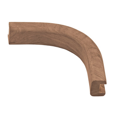 0.5'' W x 60'' L Flush Reducer in Natural Teak Finish;brown