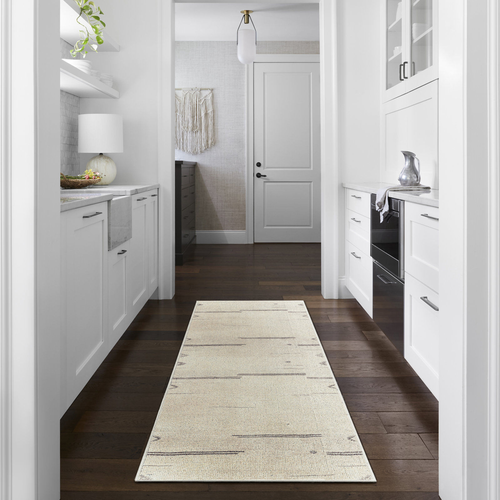 Becki Owens x Livabliss Rivi Abstract Rug, Runner 2'7" x 7'3"