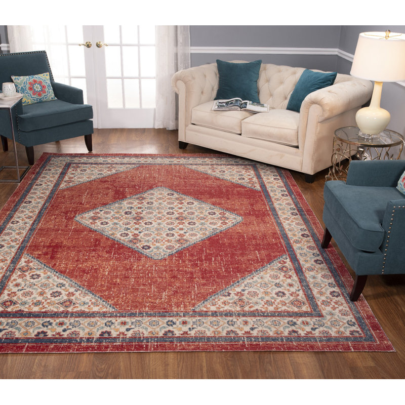 Shantae Oriental Indoor Rug, Rectangle 5'3" x 7'6"