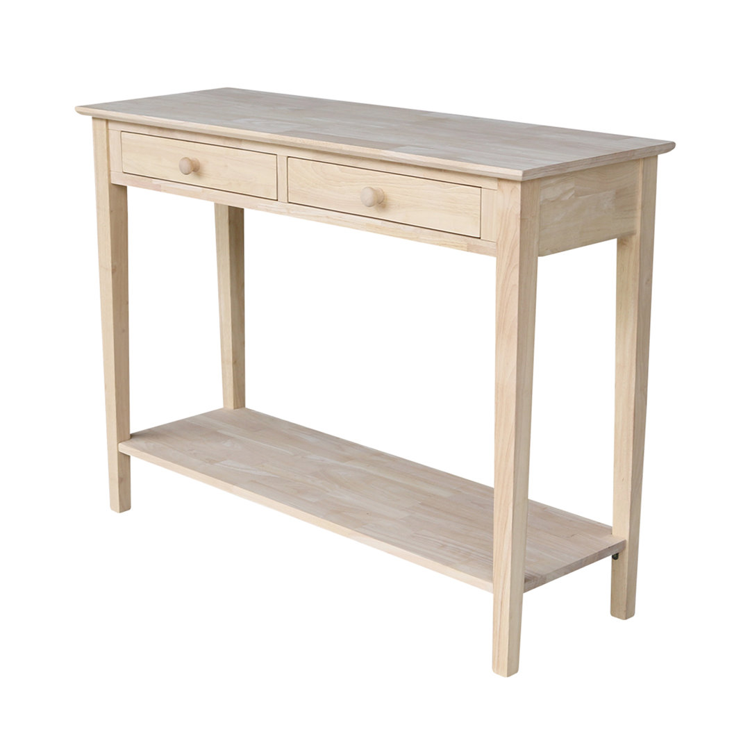 Acton 48'' Solid Wood Console Table Dovecove