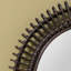 Harrison Oval Bamboo / Rattan Mirror