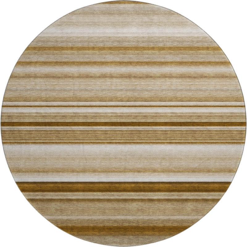  Premium Machine Washable Cerrito AMF529 Rug, Round 8'