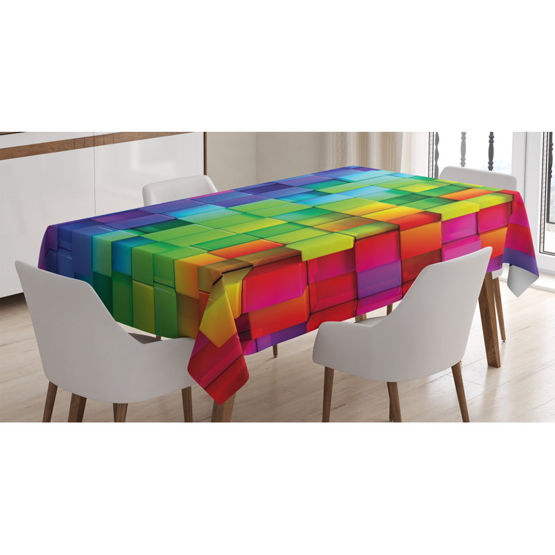 Dining Room Kitchen Tablecloth, 70" L x 52" W