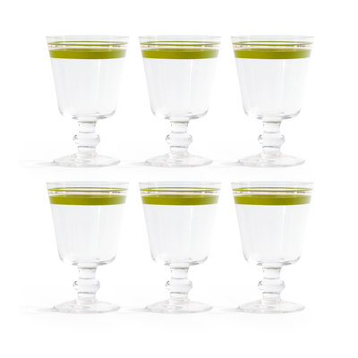 Verres à eau / vin Alfresco, ensemble de 6