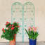 Ensemble de 4 treillis de jardin en métal antirouille-947067409-947067414