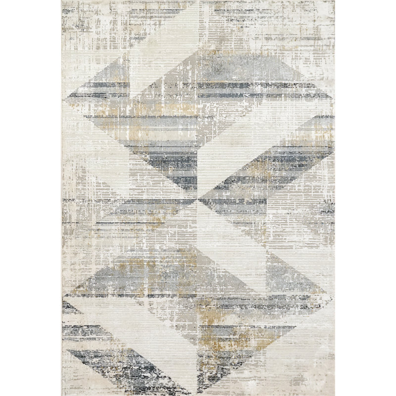 Garzon Geometric Indoor Rug, Rectangle 5'3" x 7'7"