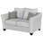 Sand Track Arm Loveseat