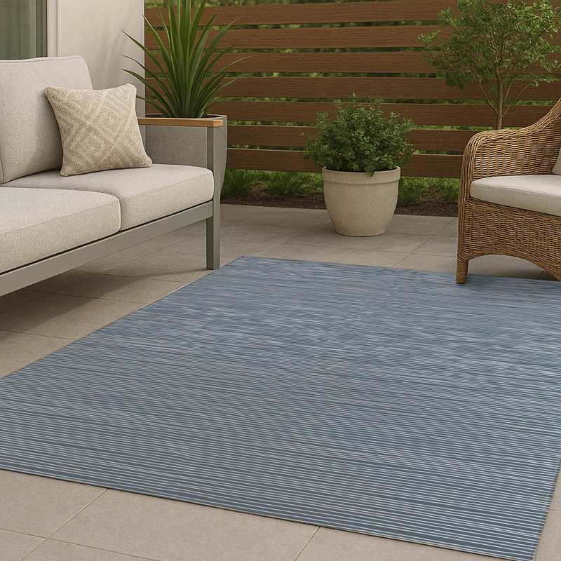 Eric Non-Slip Outdoor Rug, Rectangle 5' x 7'