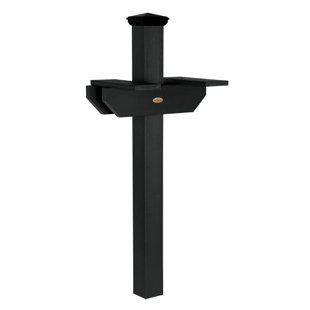The Home & Garden Collection 76.8'' H Square Multi-Mount Post