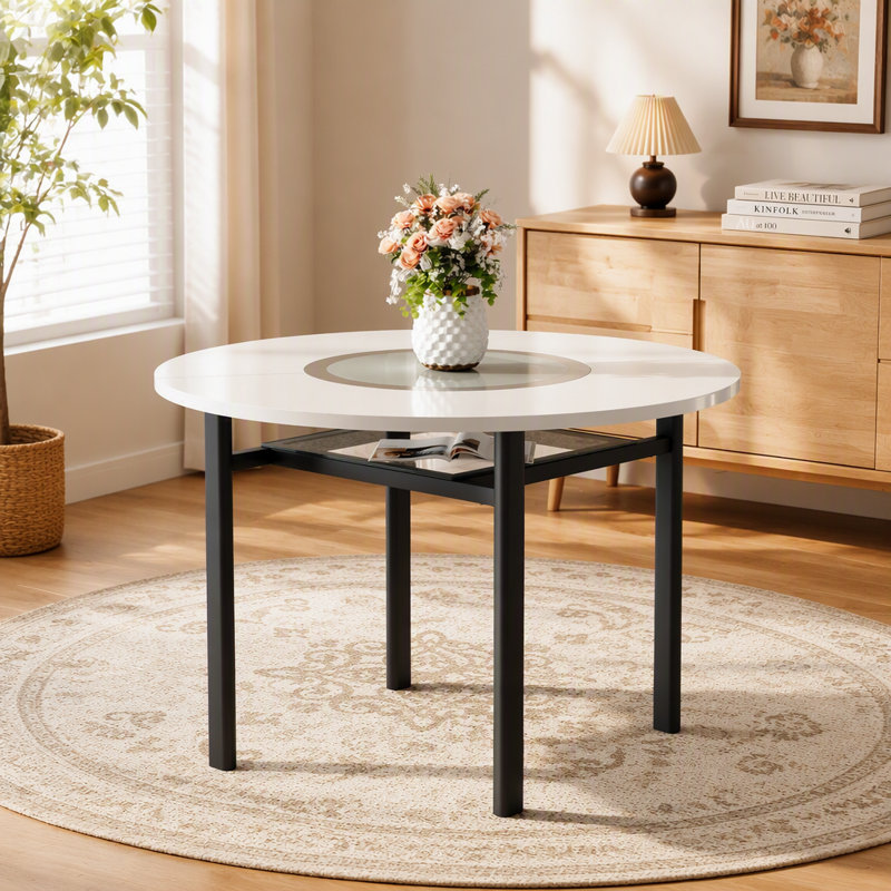 Table de salle à manger, White