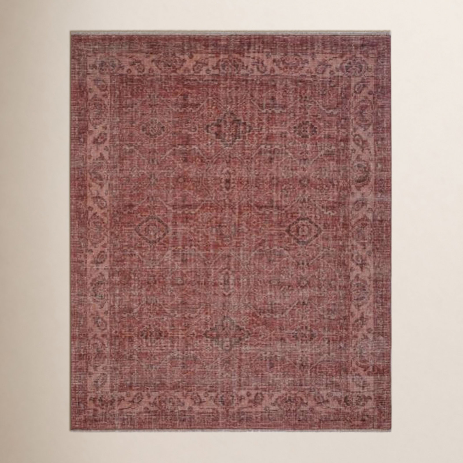 Dulcia Hand-Knotted Oriental Wool Rug, Rectangle 5' x 8'