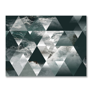 Kaléidoscope, vagues de l'océan - impression sans cadre