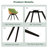 Set Of 2 Modern Faux Leather Swivel Dining Chairs, Upholstered Side Chairs For Kitchen & Living Room-1397434701