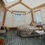 Tentes gonflables pour le camping (beige)