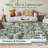 Washable Area Rug Thin Soft Vintage Indoor Rug or Dining Non-Slip Throw Rug Foldable Carpet Entry Playroom Green-450272514