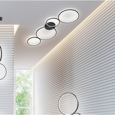 Rondo LED Semi Flush Mount