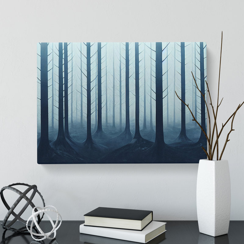 Riveting Forest - Wrapped Canvas, 35cm H x 50cm W x 3cm D