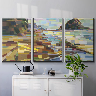 " Yellow;Brown;Blue " 3 - Pieces