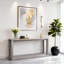 Console rectangulaire avec rangement-1926440845
