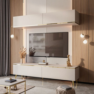 AURORA II Wall Unit on Cashmere Legs