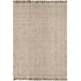 Aarhus Hand Tufted Wool Area Rug in Brown