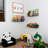 Eleuterio Metal Wall Organizer with Wall Baskets-1145119437