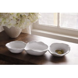 Vida Melamine Chips And Dip Platter