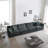 Haninerm Chenille Round Arm Loveseat-1428280038-1438211861
