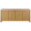 Buffet en bois 4 portes Rhylee