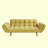Kaura Upholstered 74'' Sofa-861733875