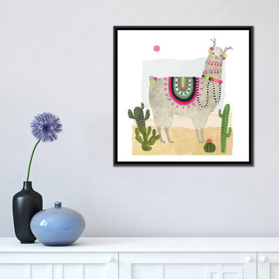 «Llamarama II», impression sur toile tendue