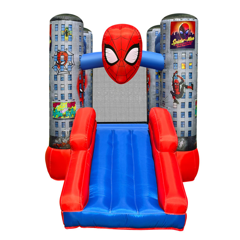 Marvel Spider-Man Outdoor Bounce House with Slide