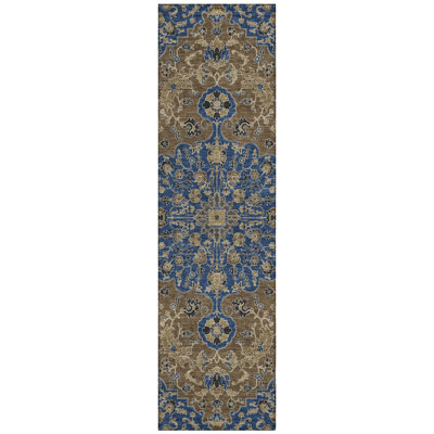 Machine Washable Indoor/Outdoor Chantille ACN2463 Traditional Rug