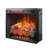 23 Inch Infrared  Heating Electric Fireplace Insert, With Log Set & Realistic Flame, Remote Control With Timer, Overheating Protection
