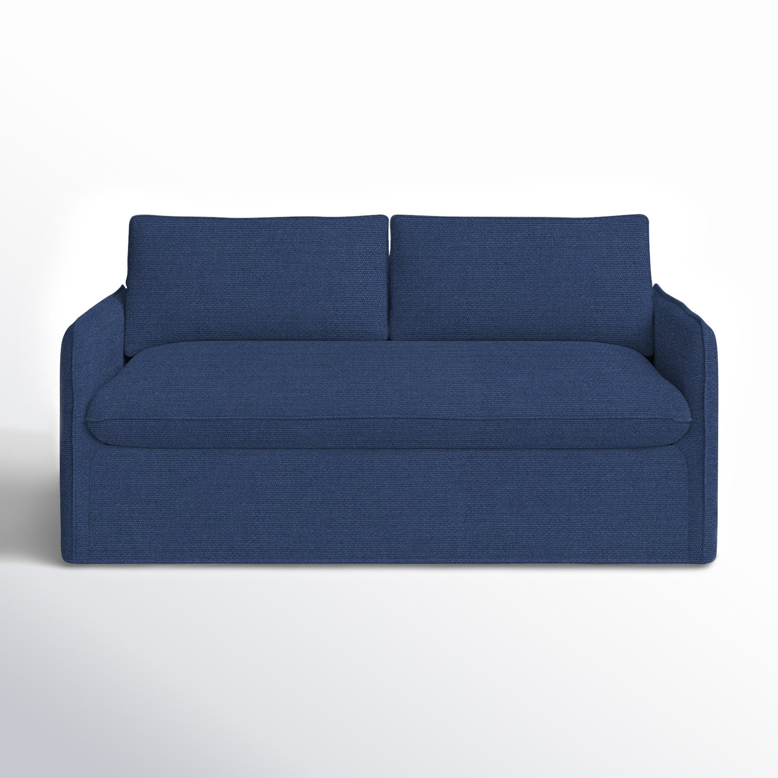 Bellatrix 72'' Upholstered Loveseat, Canvas Navy Sunbrella® Canvas