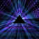 Glowing Triangle Tunnel