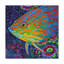 « brillante poisson tropical i », reproduction de peinture à l’acrylique sur toile tendue-33523034