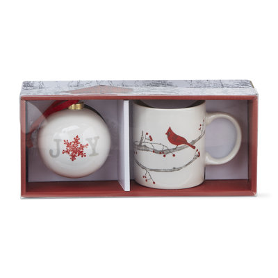 Ensemble de tasses et ornements Horrighs Winter Scenes