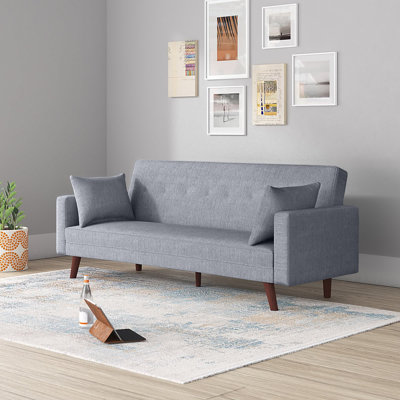 Acton Convertible Sleeper Sofa With Pillows by Greyleigh Teen