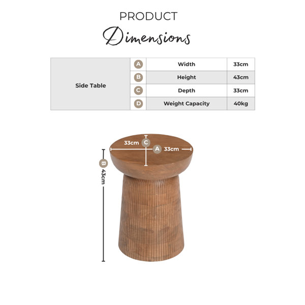 Product Dimensions