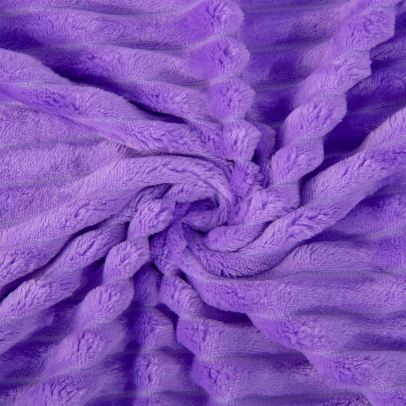 Couverture pour bébé en peluche?, Jeté, Mauve